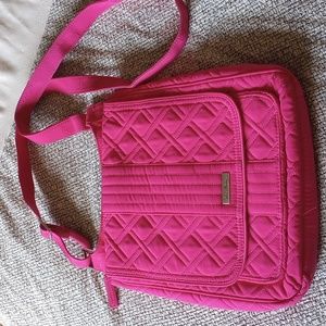 Bright Pink Vera Bradley Crossbody Purse